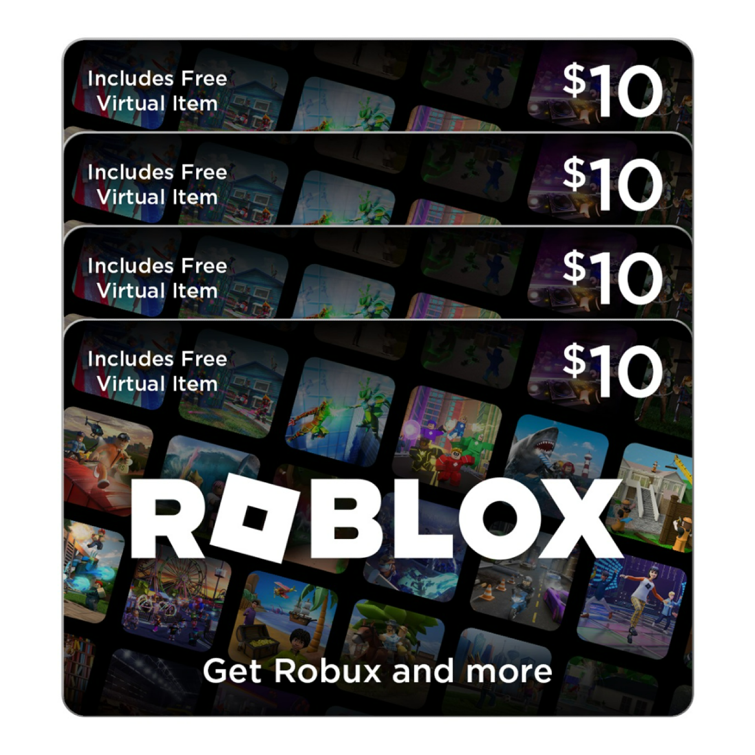Roblox Digital Multipack - 4 x 10 [Digital]